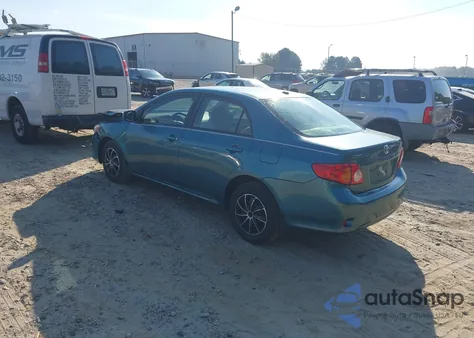 2009 Toyota Corolla Le из США, поврежденный, VIN JTDBL40E69J054543